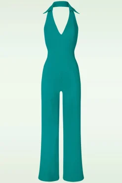 Wild Pony Jolena Jumpsuit In Blauwgroen>Vrouwen Playsuits & Jumpsuits