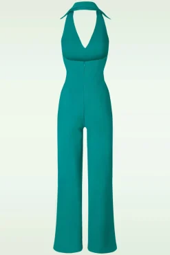 Wild Pony Jolena Jumpsuit In Blauwgroen>Vrouwen Playsuits & Jumpsuits