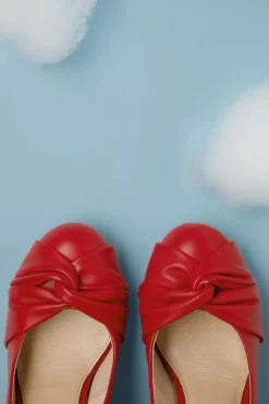 Lola Ramona u2665 Topvintage June True Love Pumps In Rood><noscript><img width=