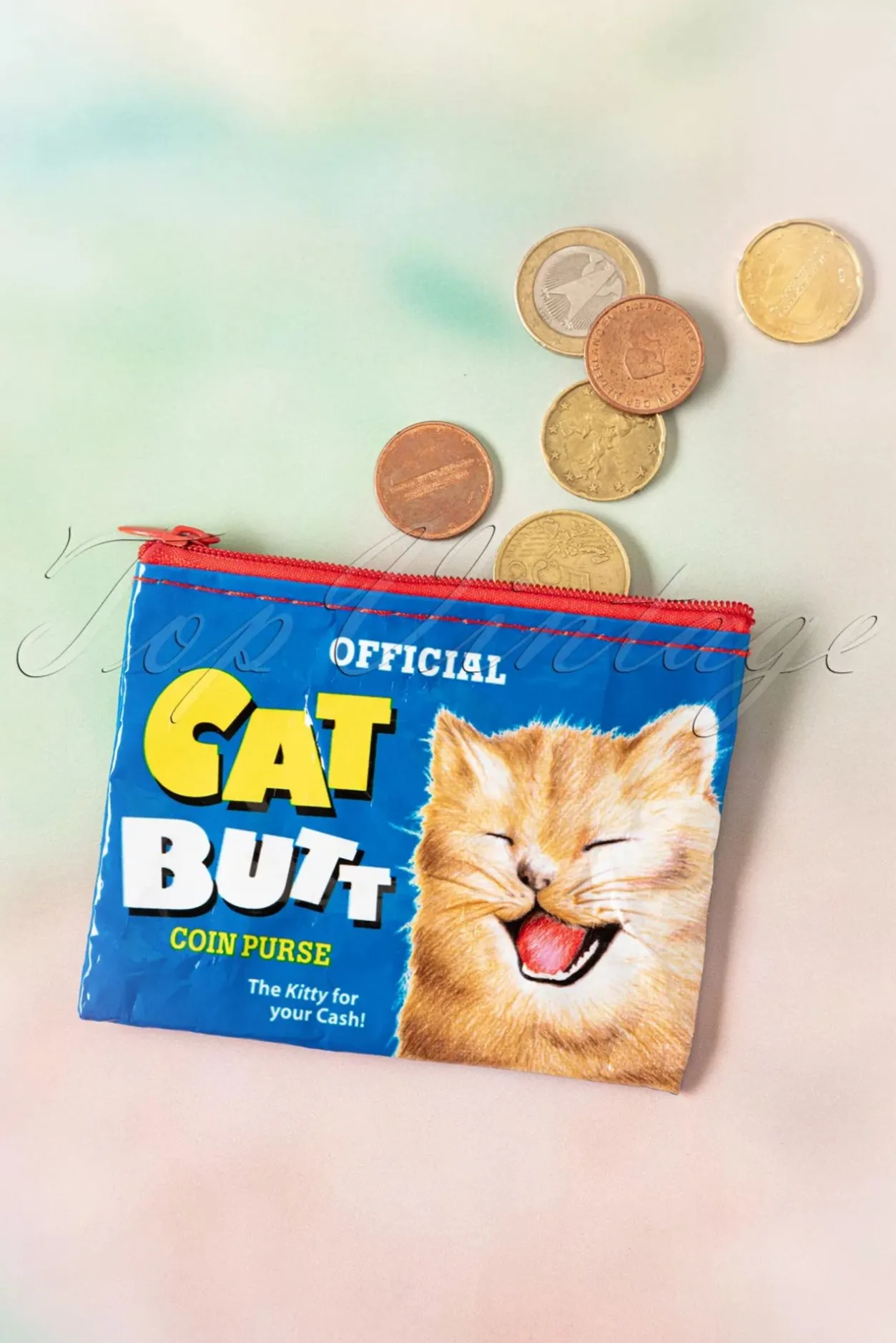 Blue Q Kat Butts Portemonnee>Vrouwen Portemonnees