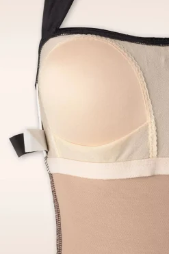 Esther Williams Klassiek Fifties One Piece Badpak Zwart><noscript><img width=