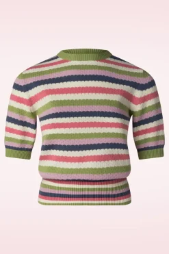 Circus Knitted Waffle Top In Multi>Vrouwen Truitjes