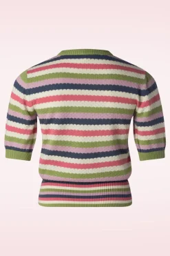 Circus Knitted Waffle Top In Multi>Vrouwen Truitjes