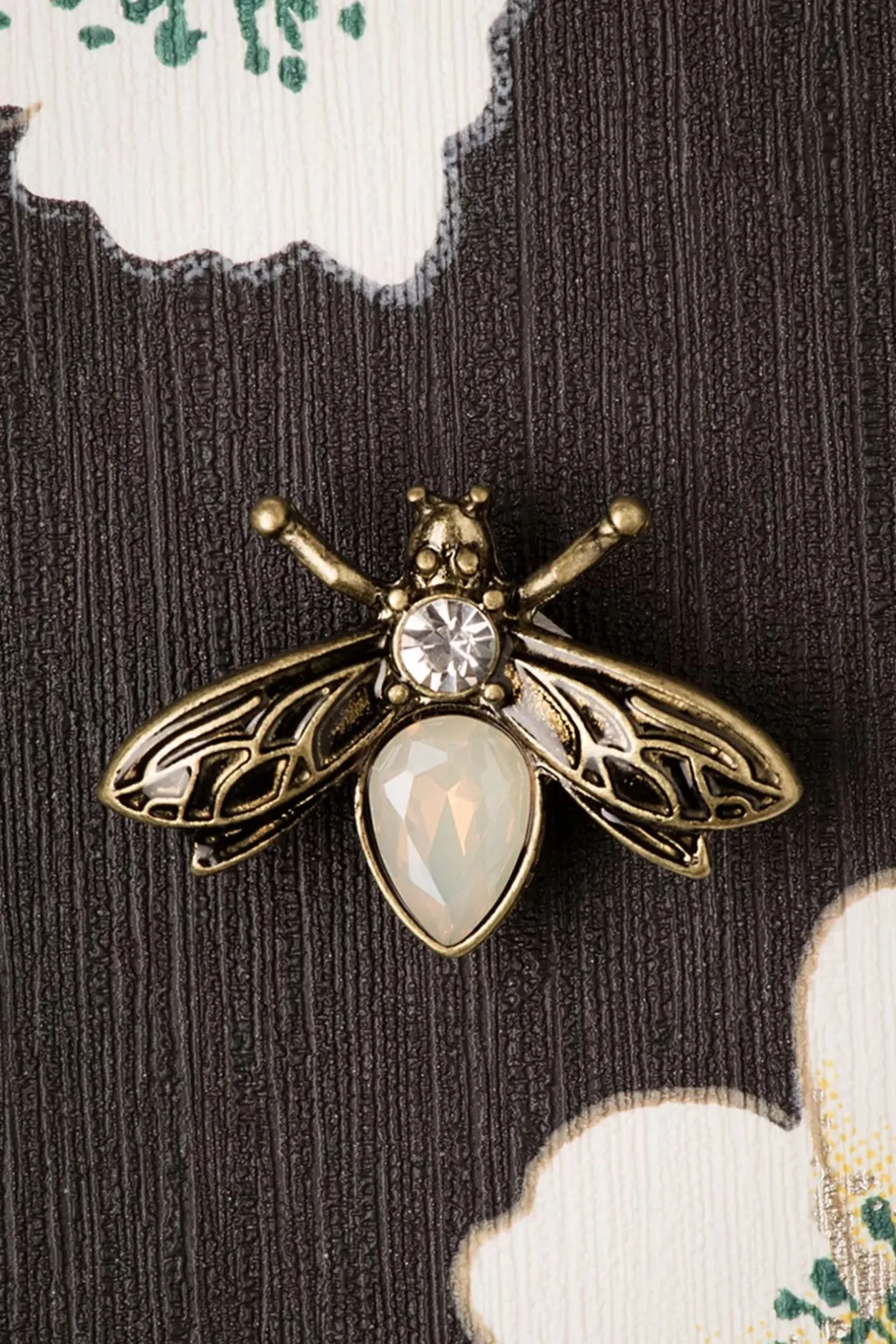 Lovely Kristallen Insectenbroche In Goud>Vrouwen Sieraden