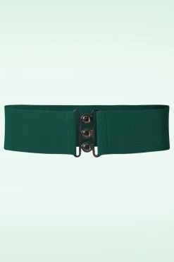 Banned Retro Lauren Vintage Stretchriem In Groen>Vrouwen Riemen