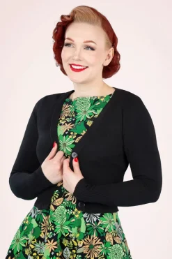 Banned Retro Let's Go Dancing Vest In Zwart>Vrouwen Vestjes