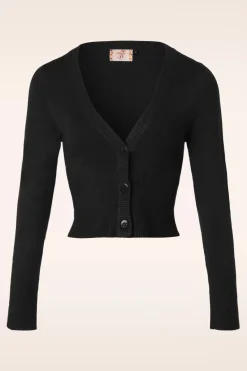 Banned Retro Let's Go Dancing Vest In Zwart>Vrouwen Vestjes