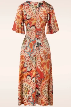 Traffic People Little Lies Jurk In Rood>Vrouwen Maxi Jurken