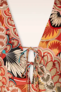 Traffic People Little Lies Jurk In Rood>Vrouwen Maxi Jurken