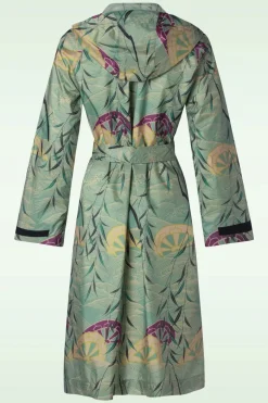 King Louie Lizzy Regenjas In Dusty Turkoois>Vrouwen Jassen