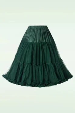 Banned Retro Lola Lifeforms Petticoat In Flessengroen>Vrouwen Petticoats