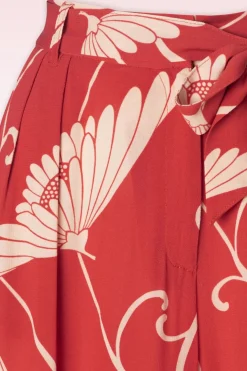 King Louie Marnie Broek Pixy In Tweed Oranje><noscript><img width=