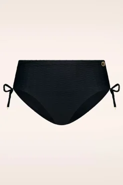 TC Beach Mid Waist Bikinibroekje In Zwart Snake>Vrouwen Bikini's