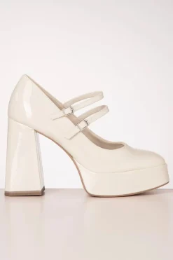 Tamaris Minnie Platform Pumps In Ivoorwit>Vrouwen Pumps