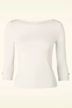 Banned Retro Modern Love Top In Ivoor>Vrouwen Truitjes