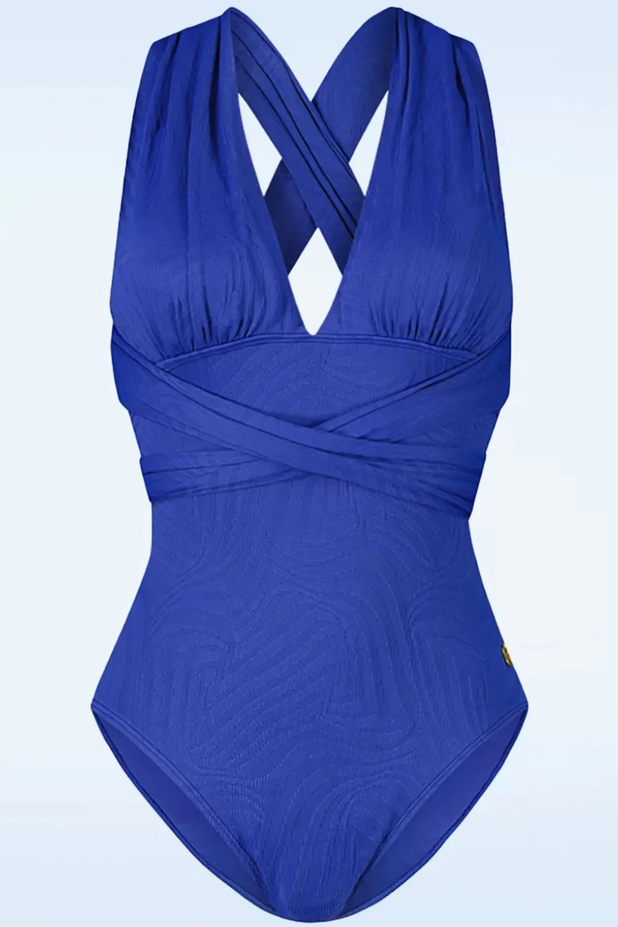 TC Beach Multiway Badpak In Blue Waves>Vrouwen Badpakken