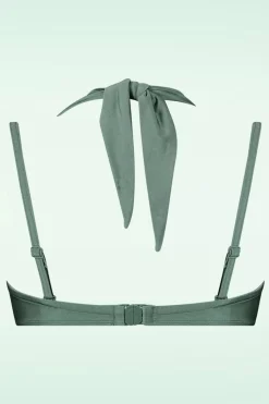 TC Beach Multiway Bikinitop In Groene Glitter><noscript><img width=