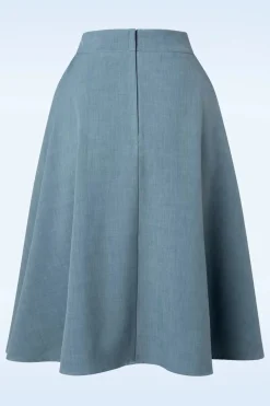 Banned Retro My Summer Staple Swing Rok In Blauw><noscript><img width=