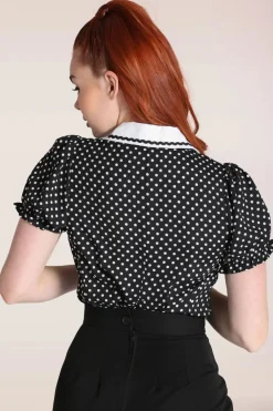 Bunny Naomi Blouse In Zwart En Wit><noscript><img width=