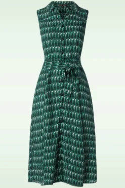 King Louie Nova Mahi Jurk In Zwart>Vrouwen Plus Size Jurken