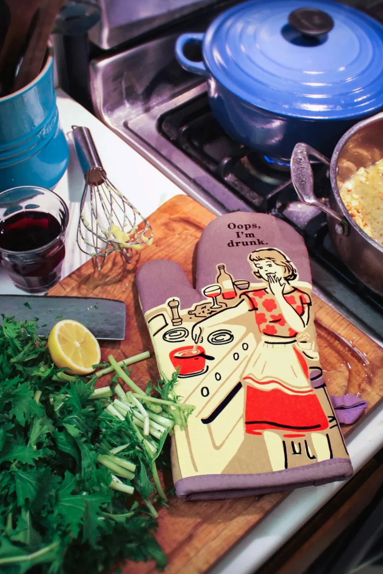 Blue Q Oops, I'M Drunk Ovenwant>Vrouwen Home & Lifestyle