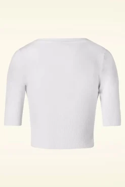 Banned Retro Overload Vest In Sneeuwwit>Vrouwen Vestjes