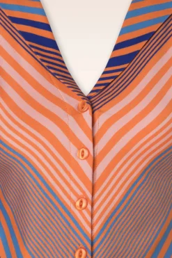 Bakery Ladies Peggy Top In Mandarijn>Vrouwen Tops