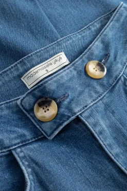 Mademoiselle Yu00e9Yu00e9 Perfect Playlist Broek In Middel Blauw><noscript><img width=