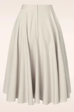 Banned Retro Polly May Swingrok In Gebroken Wit>Vrouwen Rokken