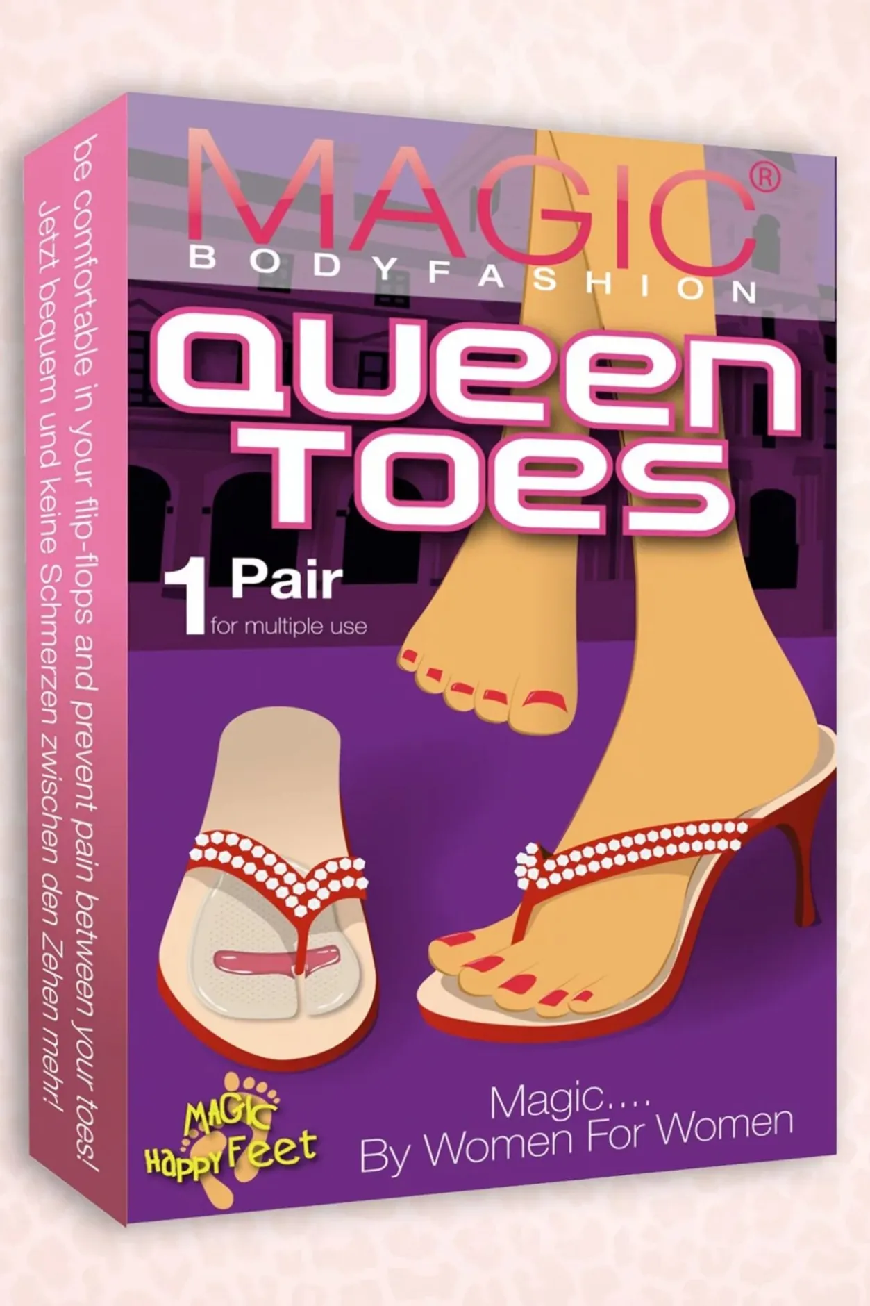 MAGIC Bodyfashion Queen Toes>Vrouwen Schoenaccessoires