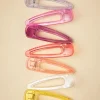 Banned Retro Rainbow Haarclips Set Van 9>Vrouwen Haaraccessoires