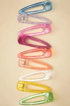Banned Retro Rainbow Haarclips Set Van 9>Vrouwen Haaraccessoires