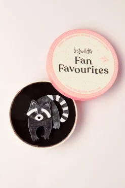 Erstwilder Randy Raccoon Broche>Vrouwen Sieraden