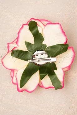 Topvintage Boutique Collection Ravishing Rose Haarclip In Roze><noscript><img width=