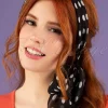 ZaZoo Retro Haarsjaal In Zwart Met Stippen>Vrouwen Haaraccessoires