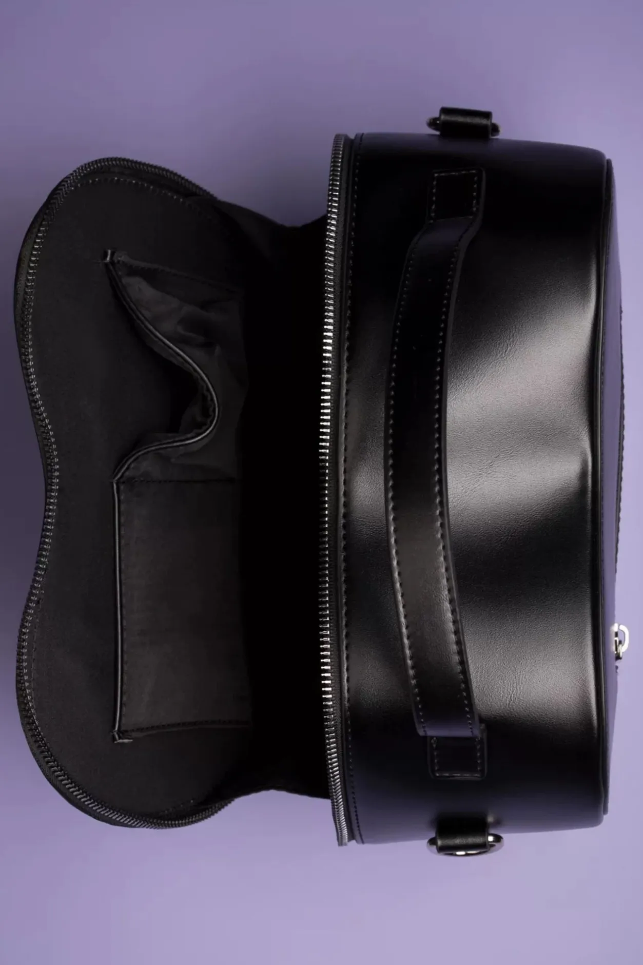 Banned Retro Rockabilly Heart Handtas In Zwart En Leopard>Vrouwen Tassen