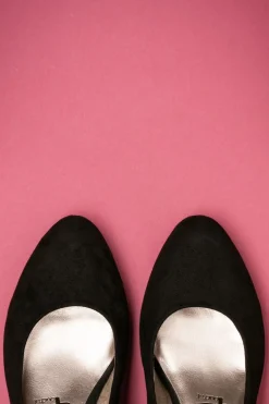 Tamaris Sally Suedine-Pumps In Zwart><noscript><img width=