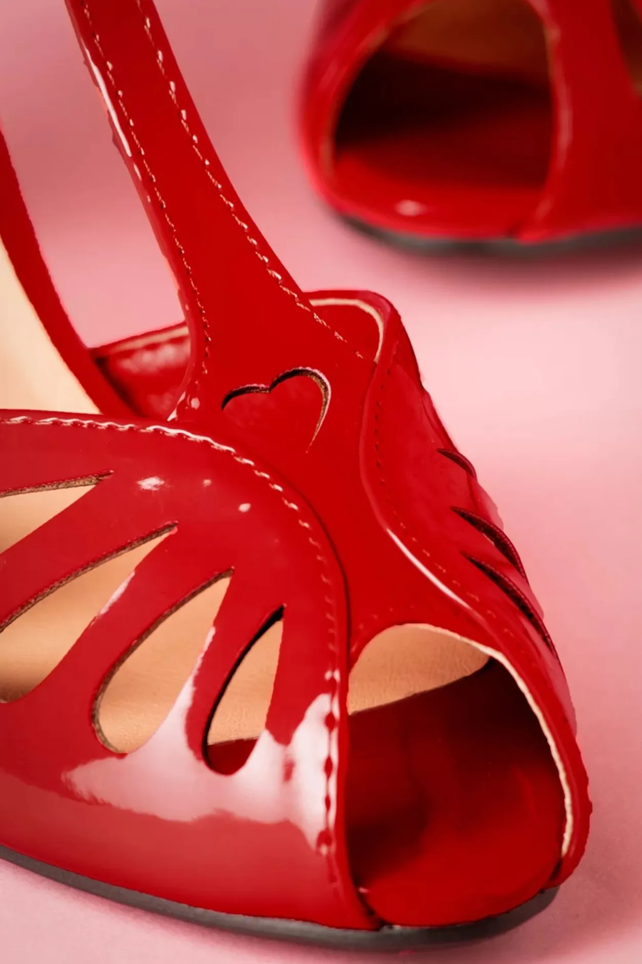 Banned Retro Secret Love-Sandalen In Lippenstiftrood>Vrouwen Sandalen