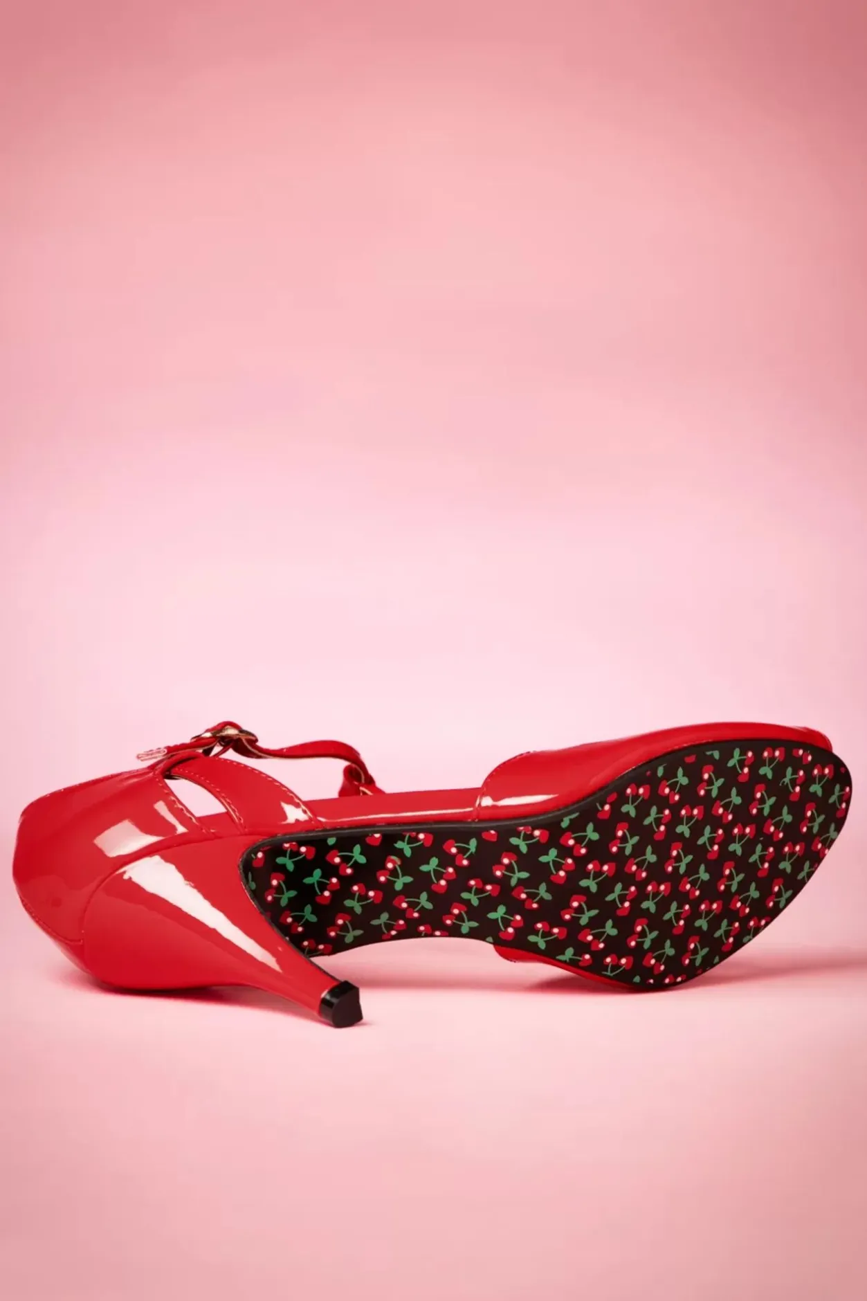 Banned Retro Secret Love-Sandalen In Lippenstiftrood>Vrouwen Sandalen