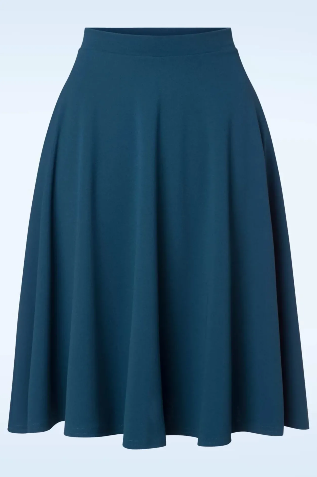 Vintage Chic for Topvintage Sheila Swingrok In Petrol Blauw>Vrouwen Rokken