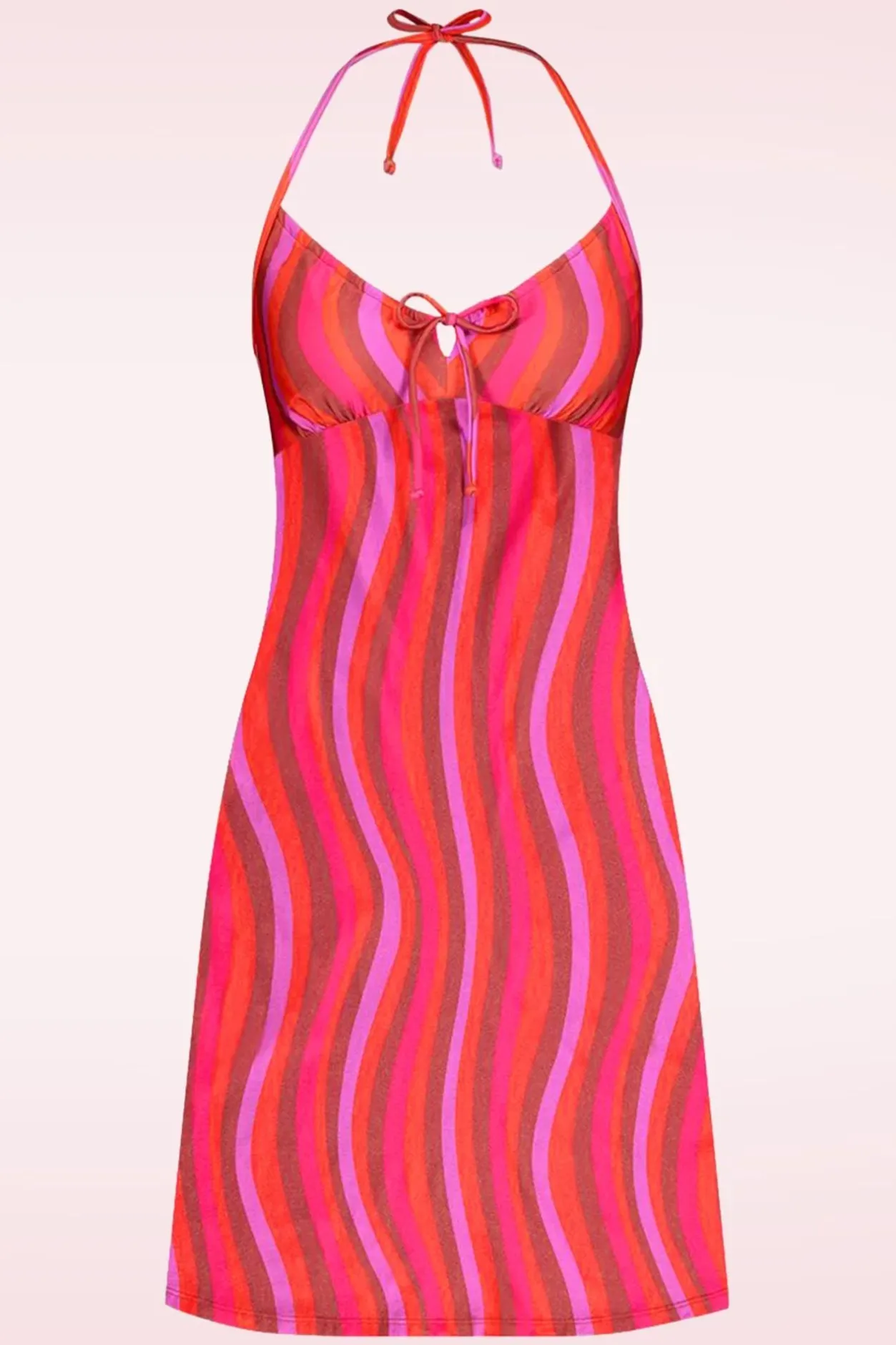 TC Beach Shiny Waves Strand Jurk In Multi>Vrouwen Badpakken
