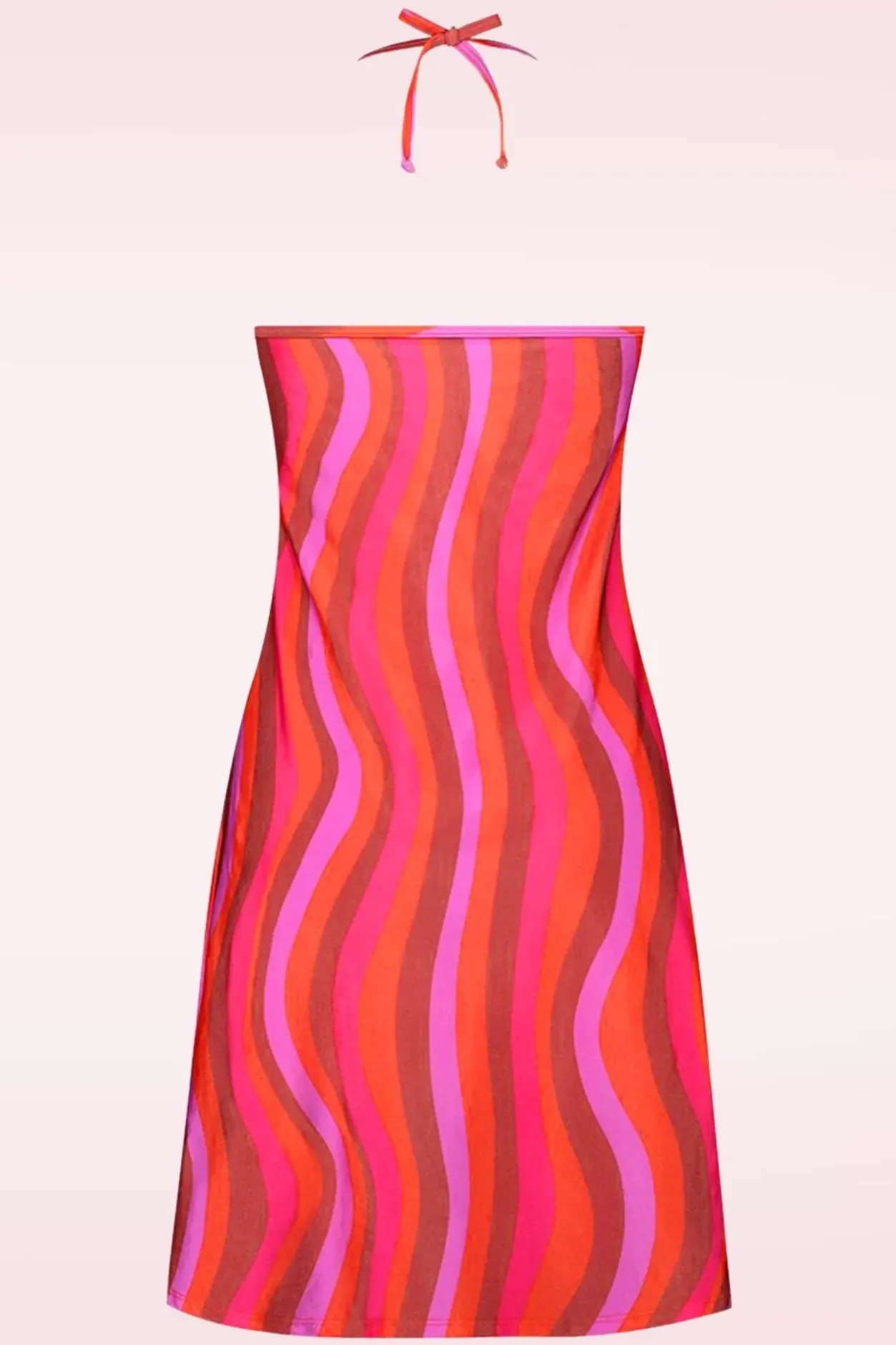 TC Beach Shiny Waves Strand Jurk In Multi>Vrouwen Badpakken