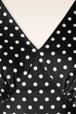 Banned Retro Summer Spot Swing Jurk In Zwart><noscript><img width=