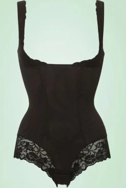 MAGIC Bodyfashion Supercontrol Kanten Body In Zwart>Vrouwen Shapewear