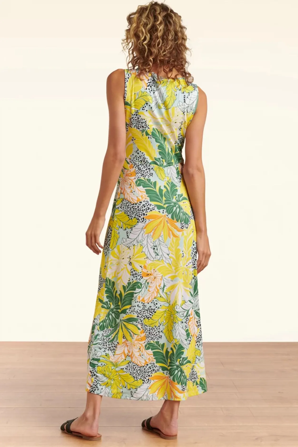 Smashed Lemon Tasia Tropische Maxi Jurk In Multi>Vrouwen Maxi Jurken