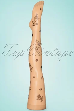 Pamela Mann Tattoo Sailor Girl Panty In Neutraal>Vrouwen Panty's