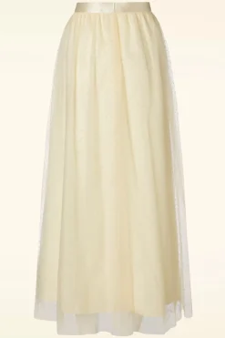 Compania Fantastica Taylor Tule Rok In Gebroken Wit>Vrouwen Rokken