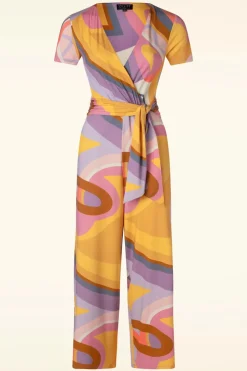 Zilch Thalia Jumpsuit In Sixties Lavendel>Vrouwen Playsuits & Jumpsuits