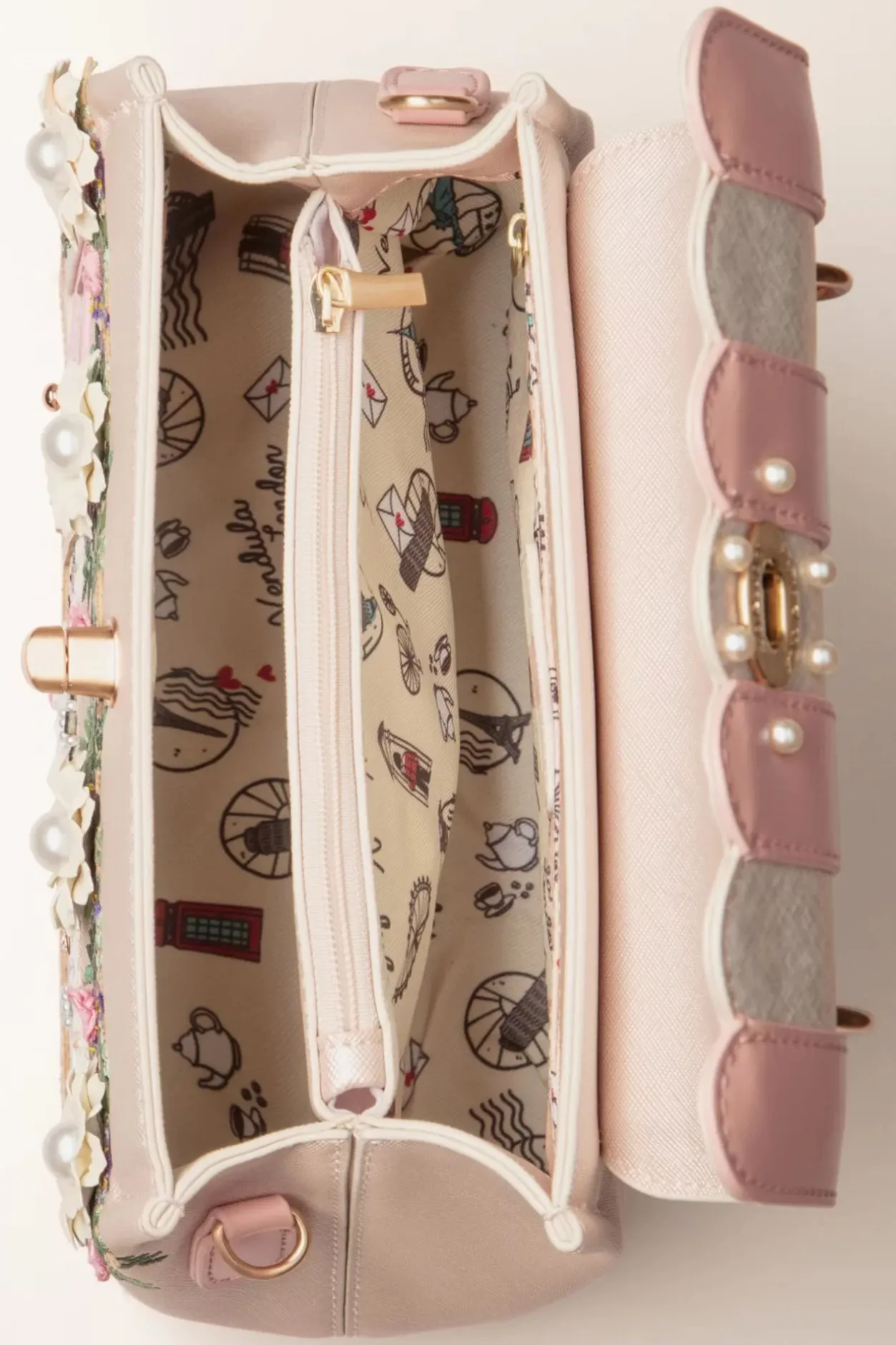 Vendula The Wedding Shop Mini Grace Handtas In Champagne>Vrouwen Tassen