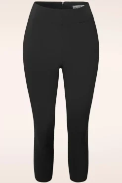 Bunny Tina Capribroek In Zwart>Vrouwen Broeken